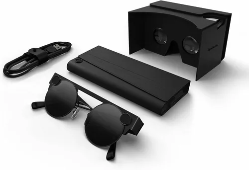 Vista 4 de Spectacles 3 - Gafas de cámara 3D, hechas por Snapchat (cámara de acción HD de 60 fps)