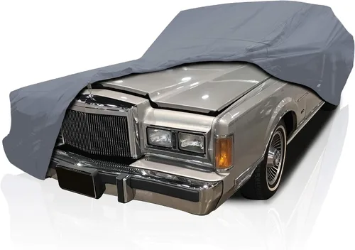 Vista 25 de USCarCover: Funda de coche de 5 capas para Cadillac CT4-V 2020-2026 Sedán 4 puertas, cobertura completa, ajuste semi personalizado, protección