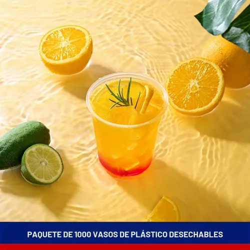 Vista 4 de JOLLY CHEF Vasos desechables de plástico transparente de 12 onzas, paquete