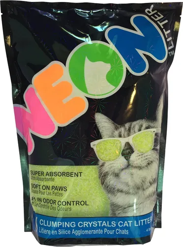 Vista 9 de NEON - Arena de gel de sílice para gatos, color rosa