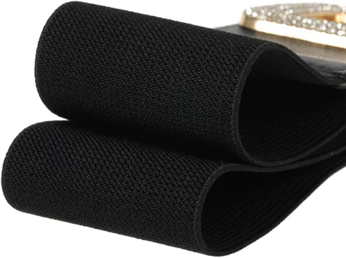 Vista 4 de Cinturón elástico vintage elástico retro de cintura ancha para mujer