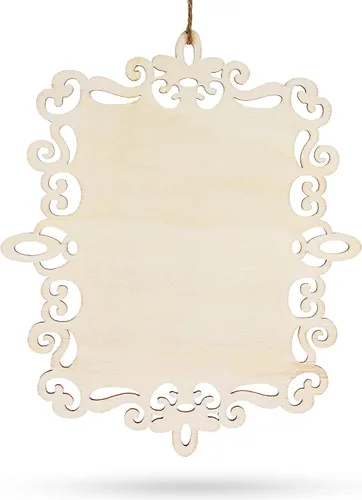 Vista 7 de Pizarra de pizarra colgante borrable para decoración de letrero