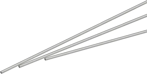 Vista 17 de uxcell Tubo capilar de acero inoxidable 304, OD 0.020 in x 0.004 in pared gruesa 11.811 in longitud tubo de metal para maquinaria industrial, 2