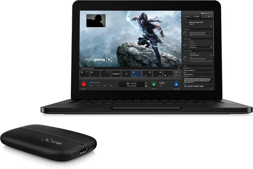 Vista 5 de Elgato Game Capture HD, Xbox y PlayStation Grabadora de juegos de alta definición para Mac y PC, Negro