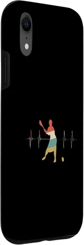 Vista 3 de Funda para iPhone XR Vigoro Heartbeat Retro ECG EKG Sportsman