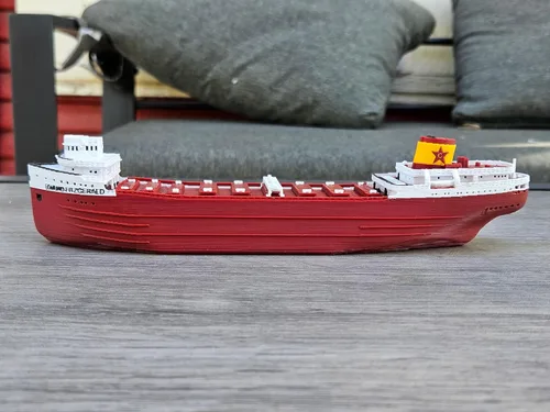 Vista 2 de TheRoller3d Edmund Fitzgerald - Modelo flotante para bañera y piscina, regalos RMS Titanic