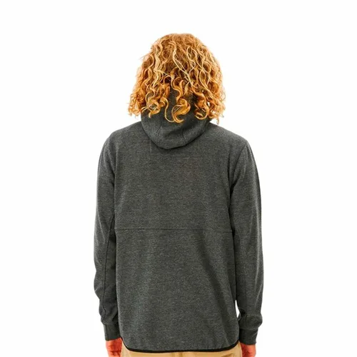 Vista 3 de Chaqueta Rip Curl Anti Series Departed Zip Thr Gris oscuro