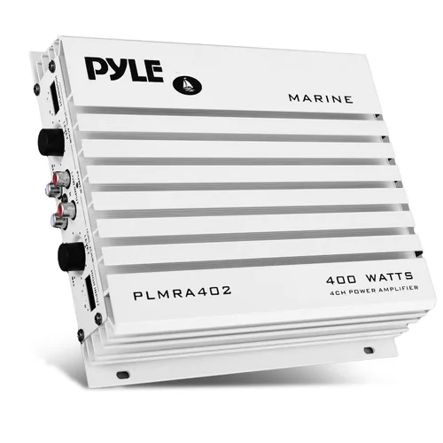 Vista 9 de Pyle Marine Amplifier, 400W 4 Channel Audio Amplifier with RCA Input