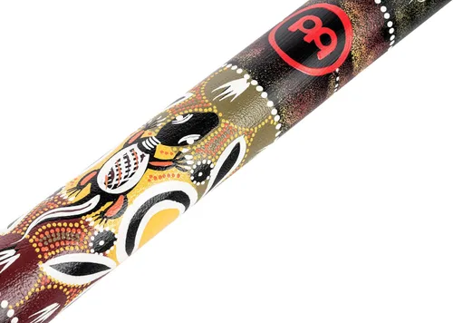 Vista 2 de Didgeridoo, bambú, diseño negro