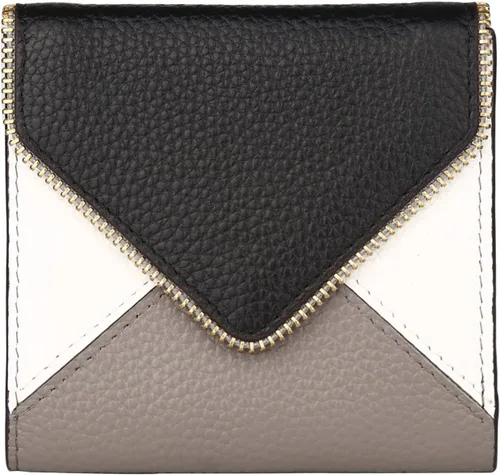 Vista 11 de Lavemi Carteras ultrafinas de cuero compacto para mujeres y niñas, con bloqueo RFID, tarjetero para tarjetas de crédito para mujeres 1-púrpura