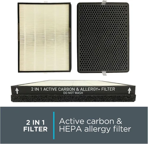 Vista 3 de Rowenta Pure Air - Filtro activo de carbono y alergia 2 en 1 de tamaño medio