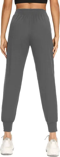 Vista 3 de FULLSOFT Paquete de 3 pantalones deportivos para mujer con bolsillos, leggings atléticos para entrenamiento, yoga, correr