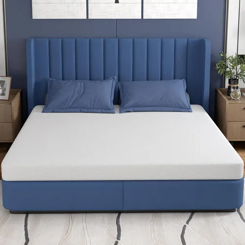 Vista 22 de BLKMTY Colchón individual de espuma viscoelástica de 5 pulgadas, colchón de firmeza media, colchón de cama transpirable para colchón de gel