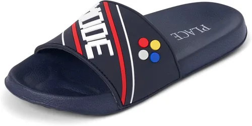 Vista 2 de The Children's Place boys Boys Everyday Slip on Slide Sandals