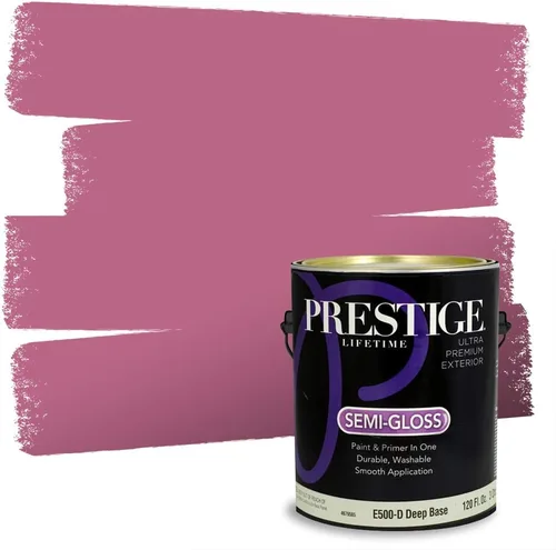 Vista 48 de Prestige Paints - Pintura exterior e imprimación en uno, 1 galón, plano, E500-P-A011GP
