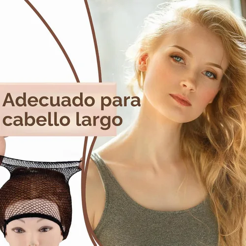 Vista 6 de 4 piezas de redes de pelo ecuestre sin nudo montar a caballo, negro