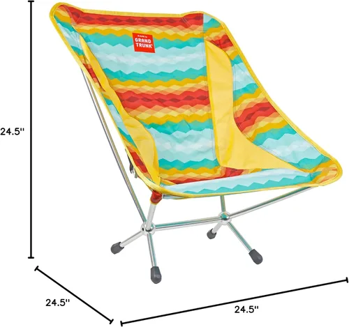 Vista 3 de Grand Trunk Horizon Mantis - Silla de camping de aluminio