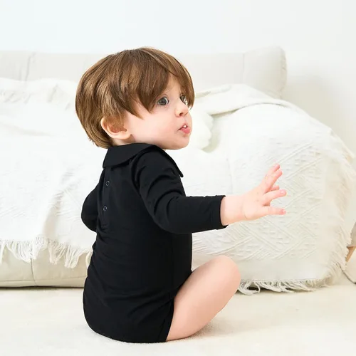 Vista 176 de pureborn Mameluco de algodón súper suave para bebés niños y niñas de 0 a 24 meses