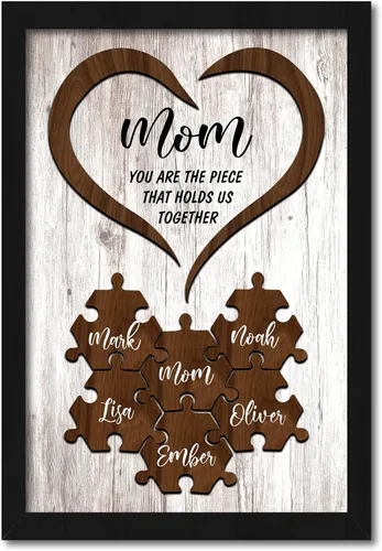 Vista 11 de FLOCHIL Regalos personalizados para mamá, regalos personalizados para mamá, regalos personalizados para mamá, regalos para el día de la madre