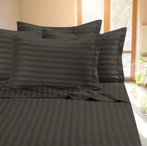Vista 9 de CrystalTowels Super Luxury - Juego de sábanas de 4 piezas de hotel - Microfibra de doble cepillado - Sin arrugas - Bolsillos profundos - Sábanas