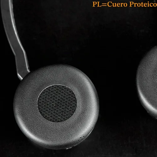Vista 9 de SOULWIT Almohadillas para Jabra Evolve 75 - Negro