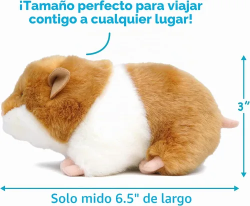 Vista 3 de TigerHart Chippy The Hamster - Peluche de 6.5 pulgadas