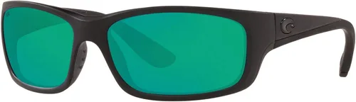 Vista 2 de Costa Del Mar Gafas de sol rectangulares Jose para hombre Marco negroámbar 580p