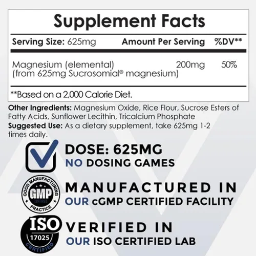 Vista 2 de Nootropics Depot Suplemento de magnesio optimizado Polvo MicroMag 2.12 oz 200 mg de magnesio elemental por porción Apoya la salud