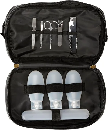 Vista 5 de Dopp Super Kit de viaje para hombre con artículos de bonificación, Negro