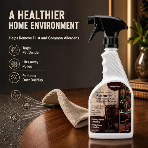 Vista 8 de ForceField Restore-It - Esmalte de muebles para madera fina