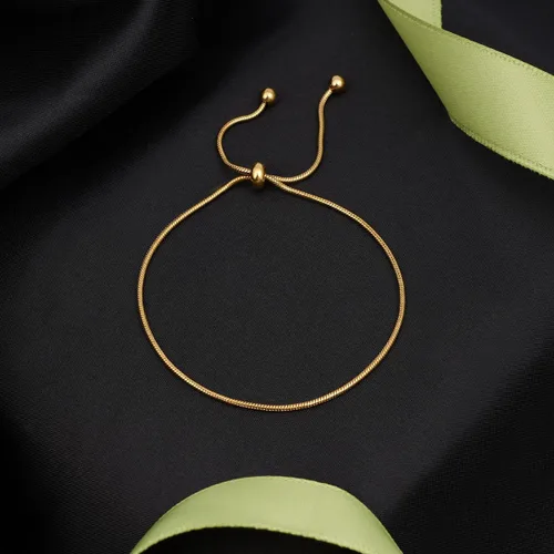 Vista 5 de Yowivon Pulsera de oro refinada ajustable, pulsera de perlas chapada en oro de 14 quilates, sin deslustre, joyería de oro para mujeres, mamá