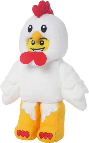 Vista 2 de LEGO Minifigure Chicken Suit Guy - Personaje de felpa de 9 pulgadas