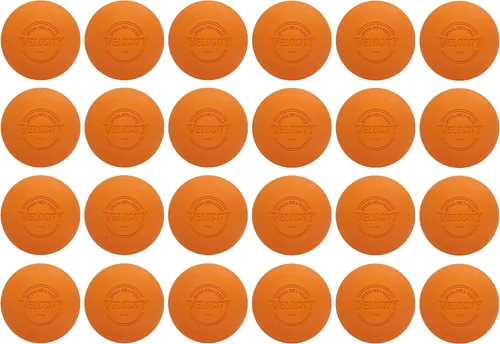 Vista 120 de Pelotas de lacrosse Velocity - 1, 2, 3, 6, 12, 18, 24, 36, 60 y 120 paquetes - para práctica, tamaño oficial aprobado por la NFHS y la universidad