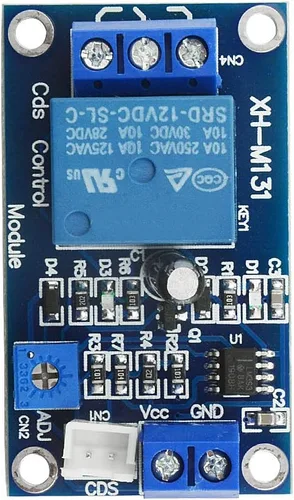 Vista 4 de 4 unids XH-M131 módulo de control automático de luz 12V relé de control de luz interruptor de luz módulo de resistencia fotosensible