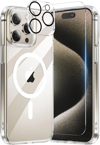 Vista 36 de Funda magnética diseñada para iPhone 11, [probada contra caídas de grado militar] [compatible con MagSafe] Funda protectora delgada translúcida mate