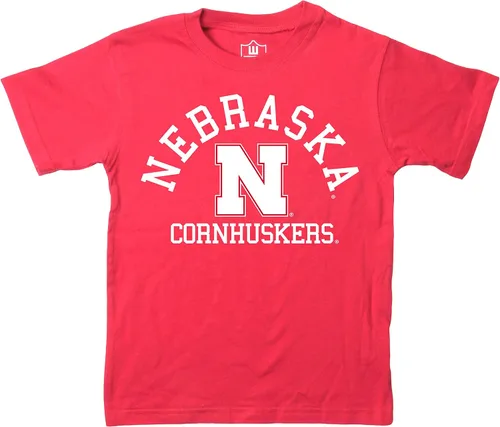 Vista 101 de Wes and Willy Camiseta de algodón orgánico de manga corta para niños de la NCAA