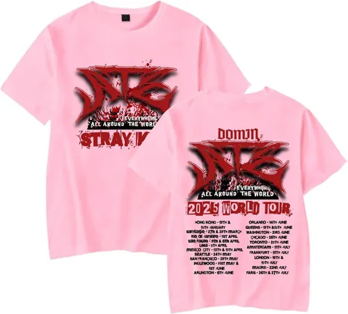 Vista 10 de KPOP Skz Merch Camiseta Nuevo Álbum Oddinary Jisung Felix Hyunjin Woojin Minho Changbin Camiseta Unisex Top
