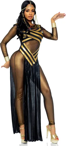 Vista 3 de Leg Avenue Disfraz de reina Cleopatra para mujer