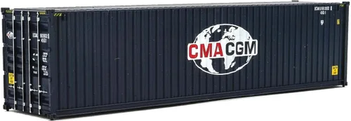 Vista 12 de Walthers SceneMaster Contenedor de lado corrugado Hi-Cube de 40' - American President Lines (Eagle Logo) 949-8251 Modelo de ferrocarril a escala HO