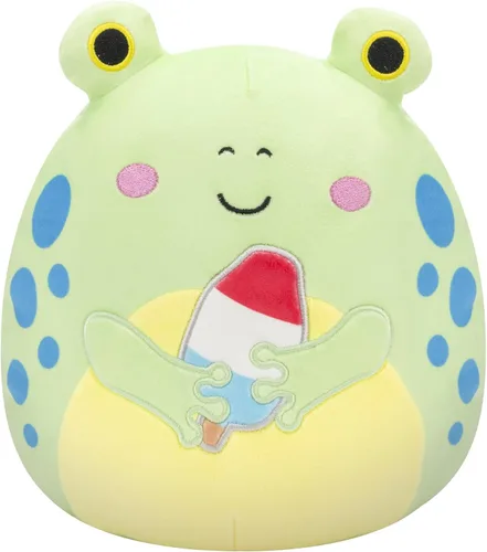 Vista 11 de Squishmallows Original 8 pulgadas Kobester El Pez Betta Azul – Peluche Oficial Jazwares (Pequeño)