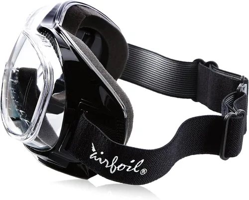 Vista 3 de Pacific Coast Airfoil - Gafas de equitación acolchadas para colocar sobre las gafas