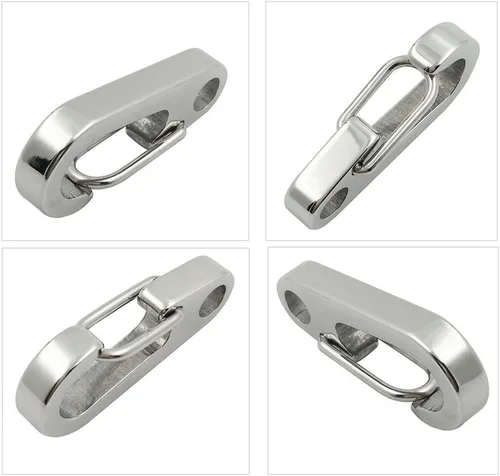 Vista 2 de Clips rápidos de acero inoxidable para perros y gatos
