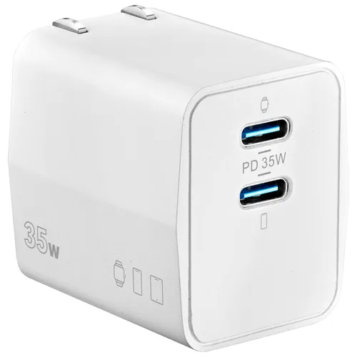 Vista 60 de Insignia Cable trenzado USB-C a USB-C (5 pies, morado claro)