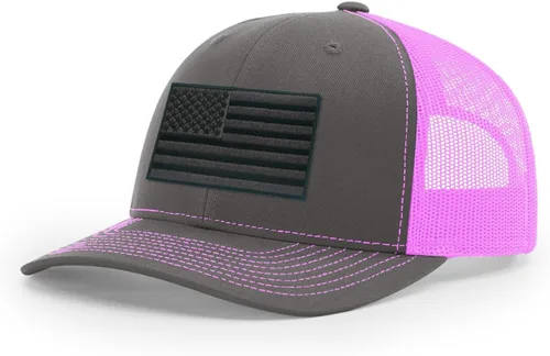 Vista 280 de Joe's USA Richardson 112 - Gorras de camionero con parche gráfico personalizado - Gorras estructuradas de cinco y seis paneles Richardson Premium