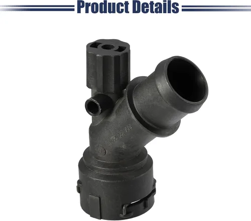 Vista 7 de ACROPIX Conector de manguera de refrigerante para Volkswagen Beetle, 1 unidad, color negro