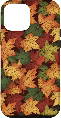 Vista 16 de iPhone 16 Follaje Reunión de hojas de otoño temporada caso
