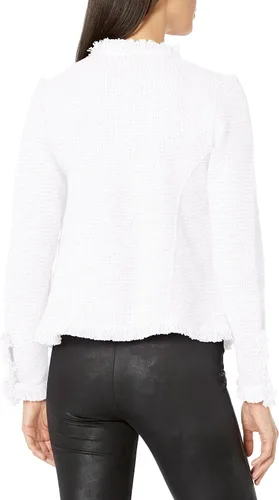 Vista 2 de NIC+ZOE Chaqueta Fringe Mix para mujer