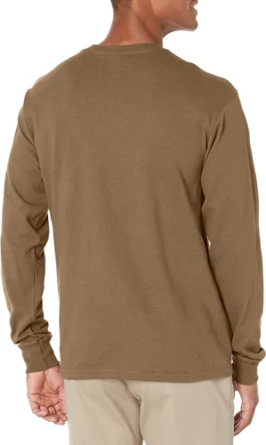 Vista 2 de MJ Soffe Remera de algodón, mangas largas para hombre