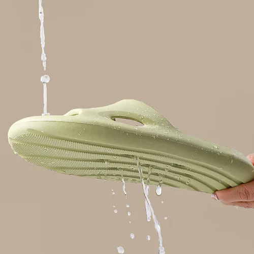 Vista 3 de Zapatos de ducha para hombre, sandalias de baño antideslizantes para dormitorio universitario, artículos esenciales para la ducha, sandalias