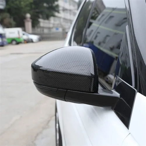 Vista 7 de Para Range Rover Vogue/Sport 2014-2020, Discovery 4/5 2014-2020, cubierta de tapa de espejo lateral exterior, adhesivo de plástico ABS